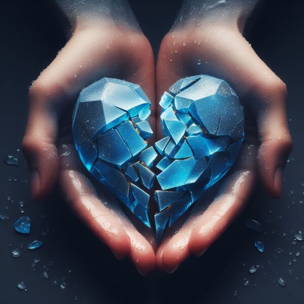 Broken Heart DP For WhatsApp 10