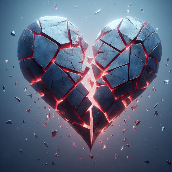 Broken Heart DP For WhatsApp 13