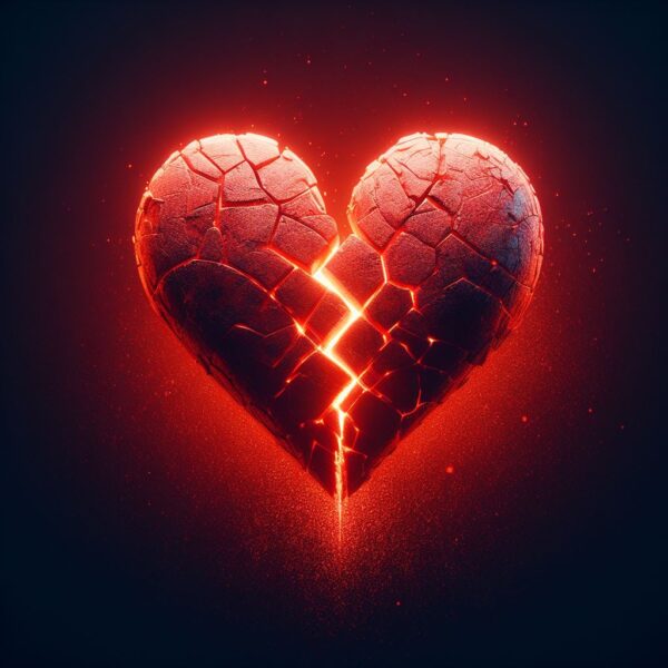 Broken Heart DP For WhatsApp 2