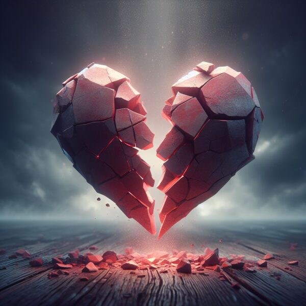 Broken Heart DP For WhatsApp 6