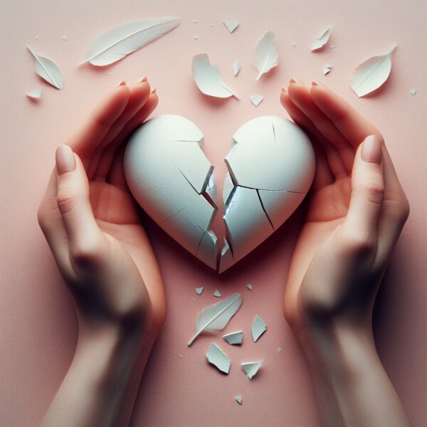 Broken Heart DP For WhatsApp 7