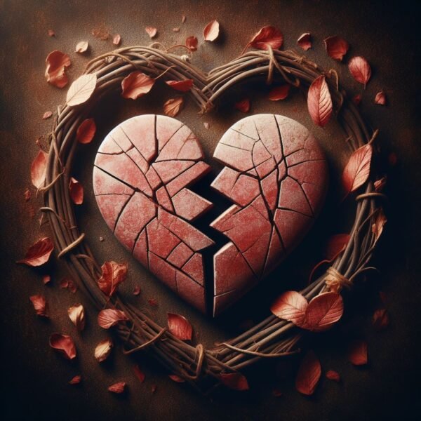 Broken Heart DP For WhatsApp 9