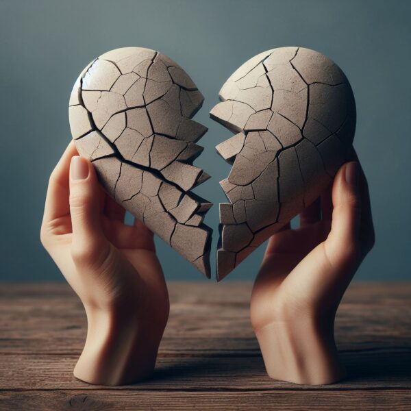 Broken Heart Dp For Instagram 1