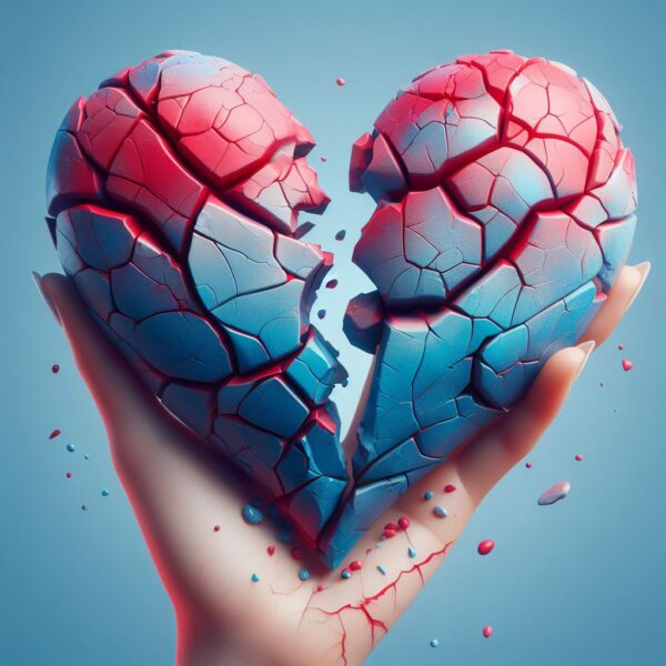 Broken Heart Dp For Instagram 8