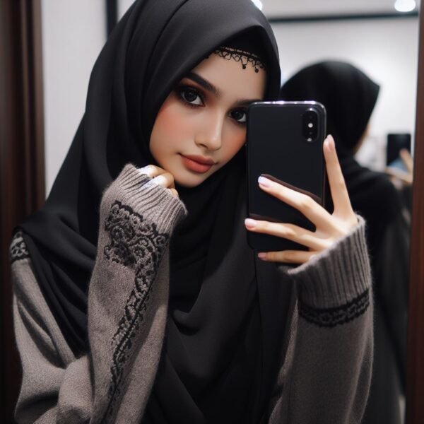 hijab girl dp 1