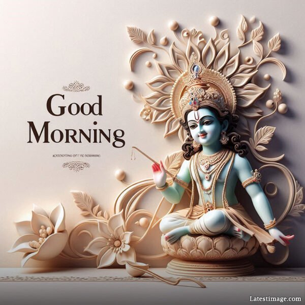 Attractive krishna morning pic