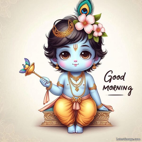 Krishna Good Morning Photo