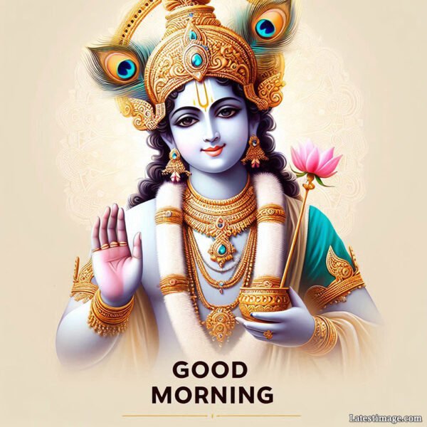 Krishna Good Morning Pic