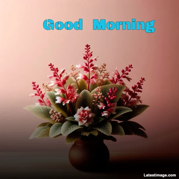 Beautiful Good Morning Flower Image