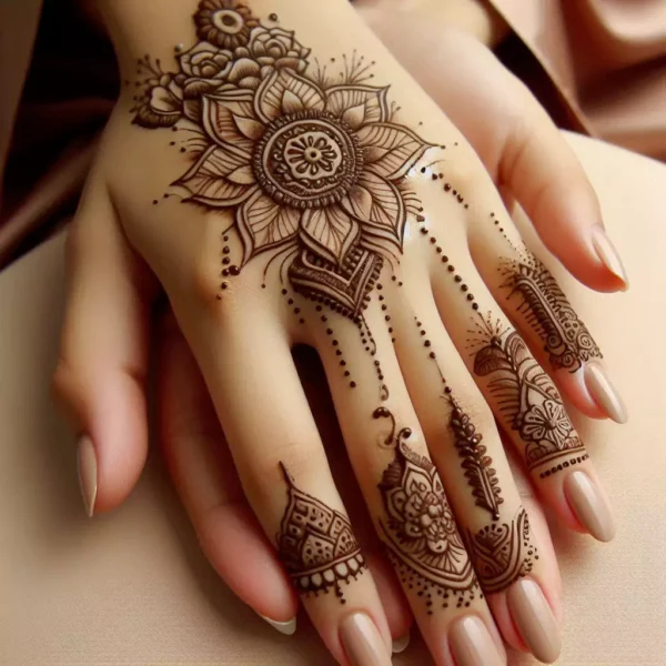 Beautiful Mehendi Design Pic