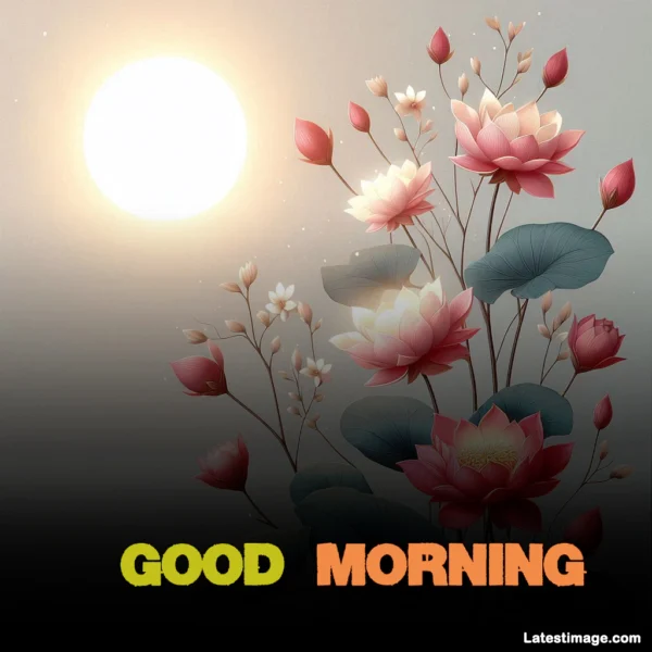 Good Morning Flower Image HD