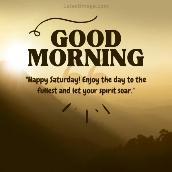 Good Morning Saturday Hd Image