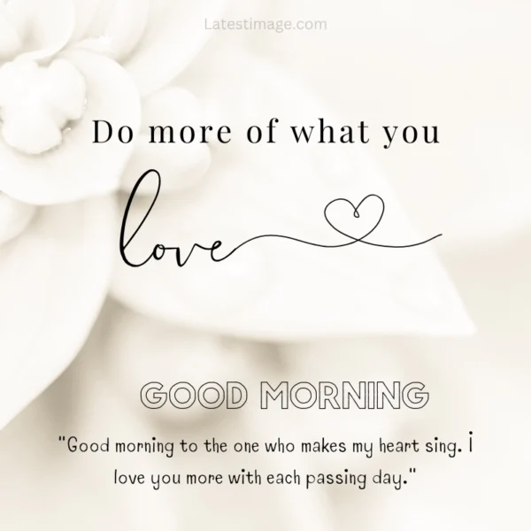 Love Quote Morning Image