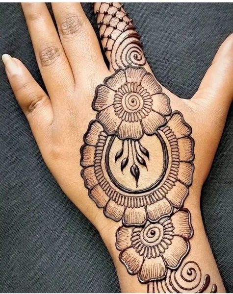 Simple Mehandi Design Image