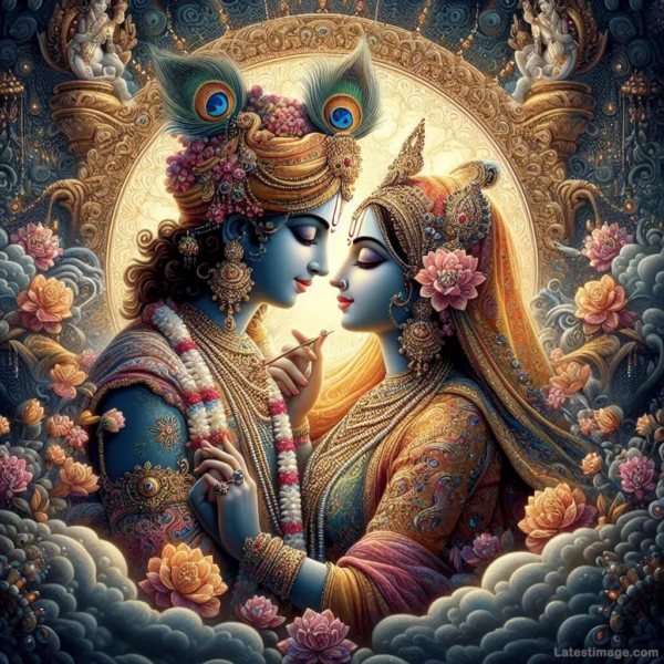 jai shree radhe krishna image