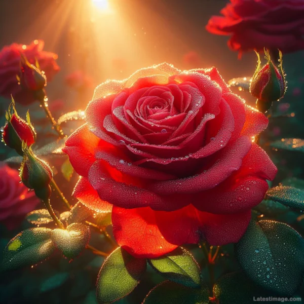 natural rose flower images