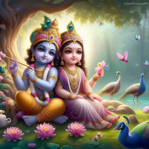 radhe krishna image download