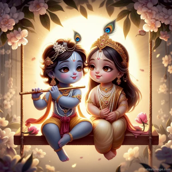 radhe krishna serial image