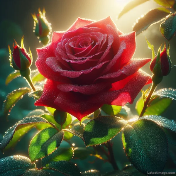 red rose flower images