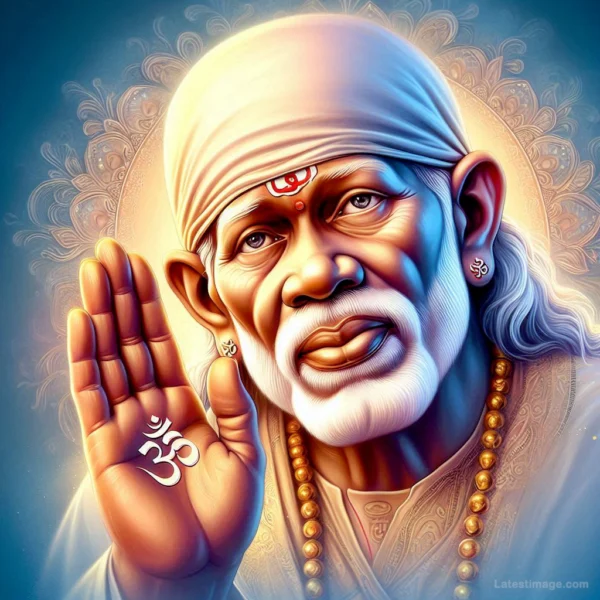 sai baba simple images