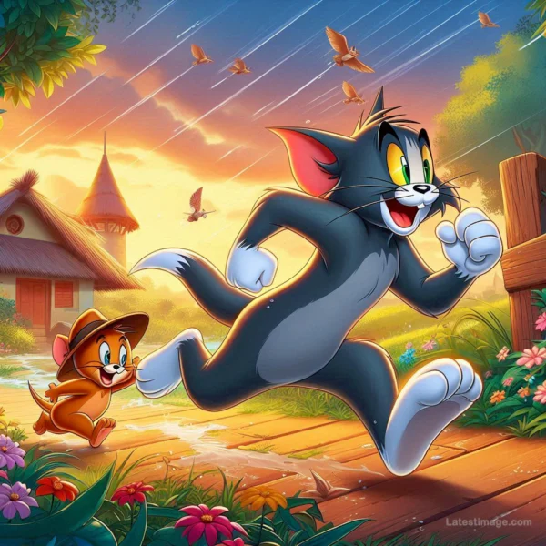 tom and jerry love images hd