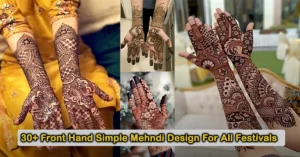 front hand simple mehndi design